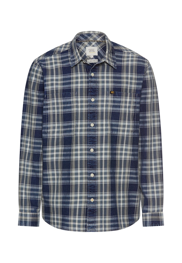 Camel active Herren Hemden  Stone Blue