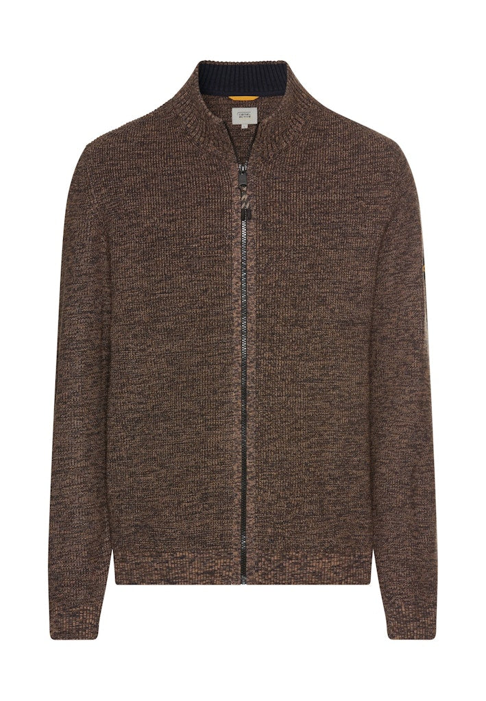 Camel active Herren Strickjacken  Dark Brown