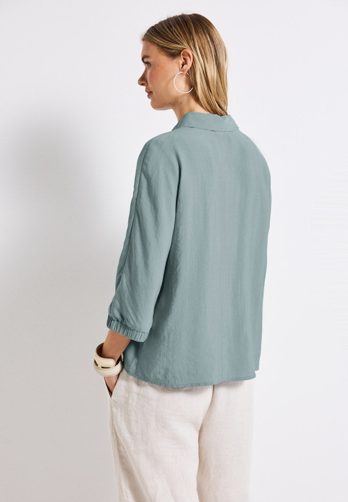 Street One Damen Blusen  Arona Blu