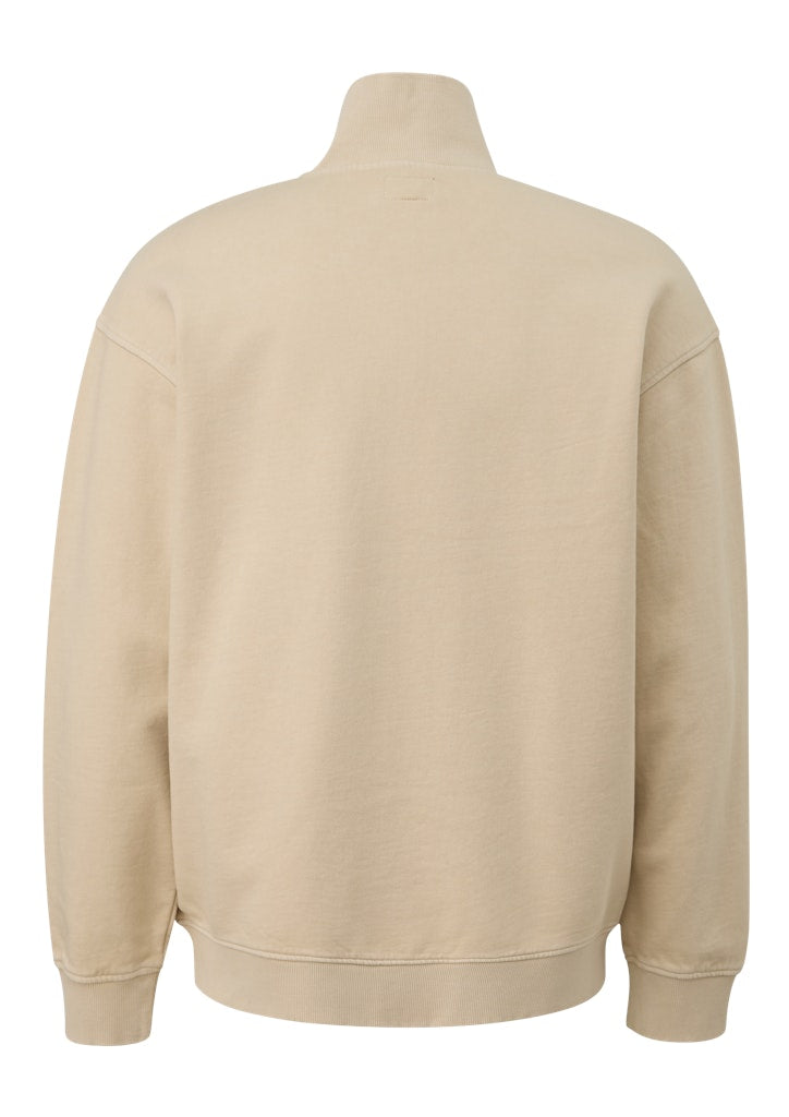 QS by S.Oliver Herren Sweatshirts Brown