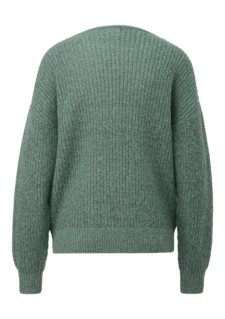 QS by S.Oliver Damen Pullover Blue Green