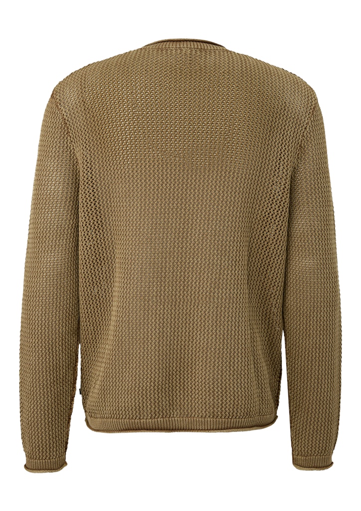 QS by S.Oliver Herren Pullover Brown