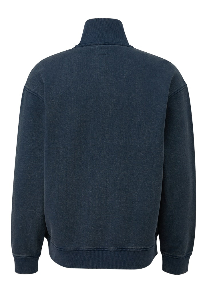 QS by S.Oliver Herren Sweatshirts Blue