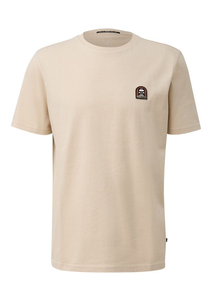 QS by S.Oliver Herren T-Shirts kurz Brown