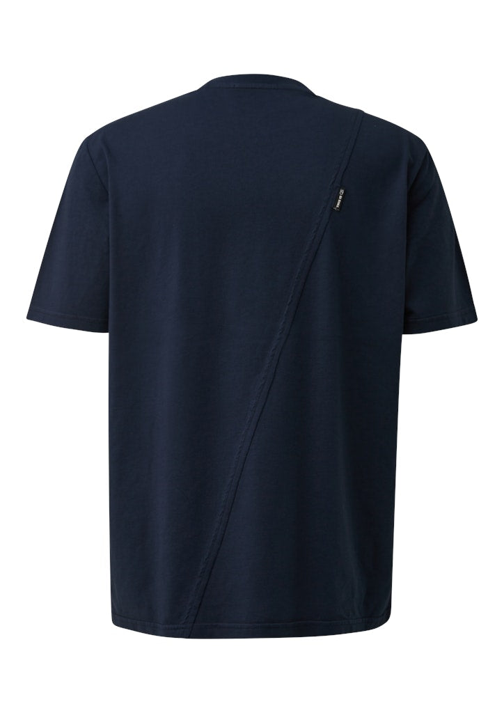 QS by S.Oliver Herren T-Shirts kurz Blue
