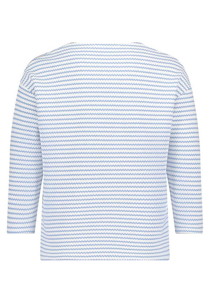 Betty & Co Damen Sweatshirts Blue/Cream