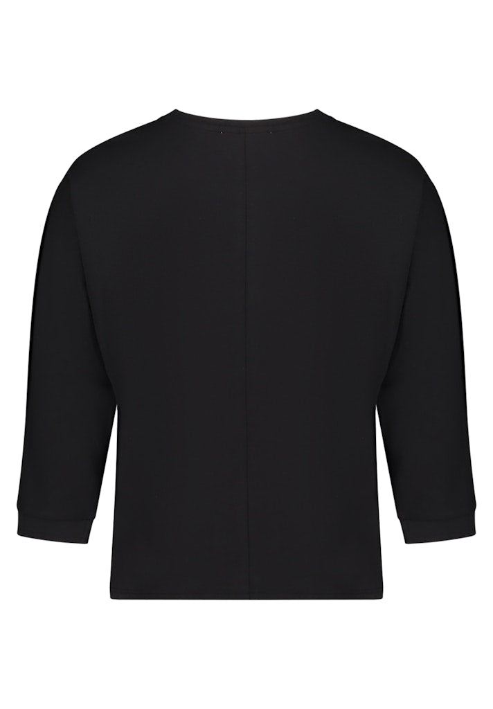 Betty & Co Damen T-Shirts Black/Cream