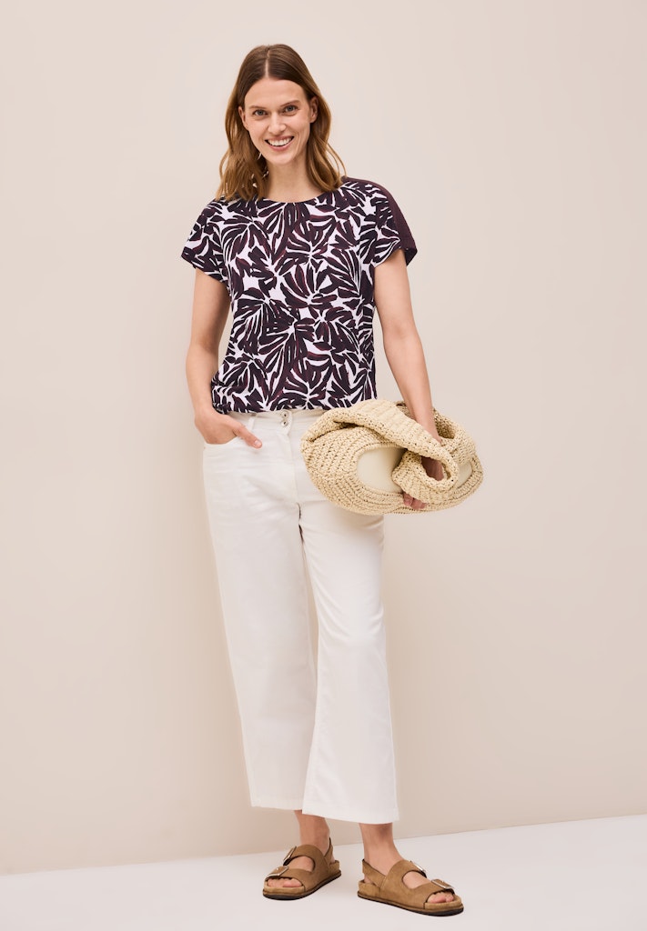Cecil Damen T-Shirts  Mulberry