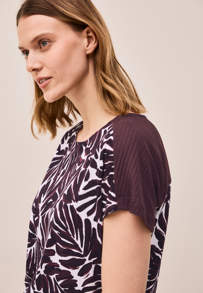 Cecil Damen T-Shirts  Mulberry