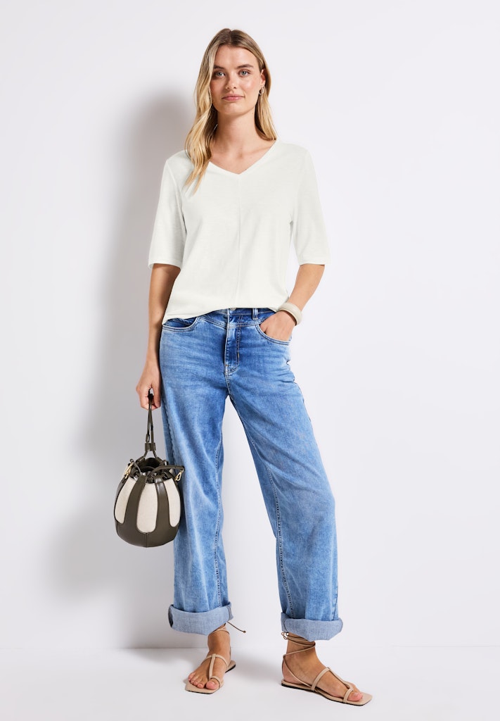 Street One Damen T-Shirts  Off White