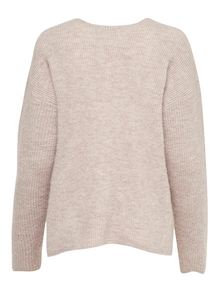 Only Damen Pullover Pumice Stone/Me