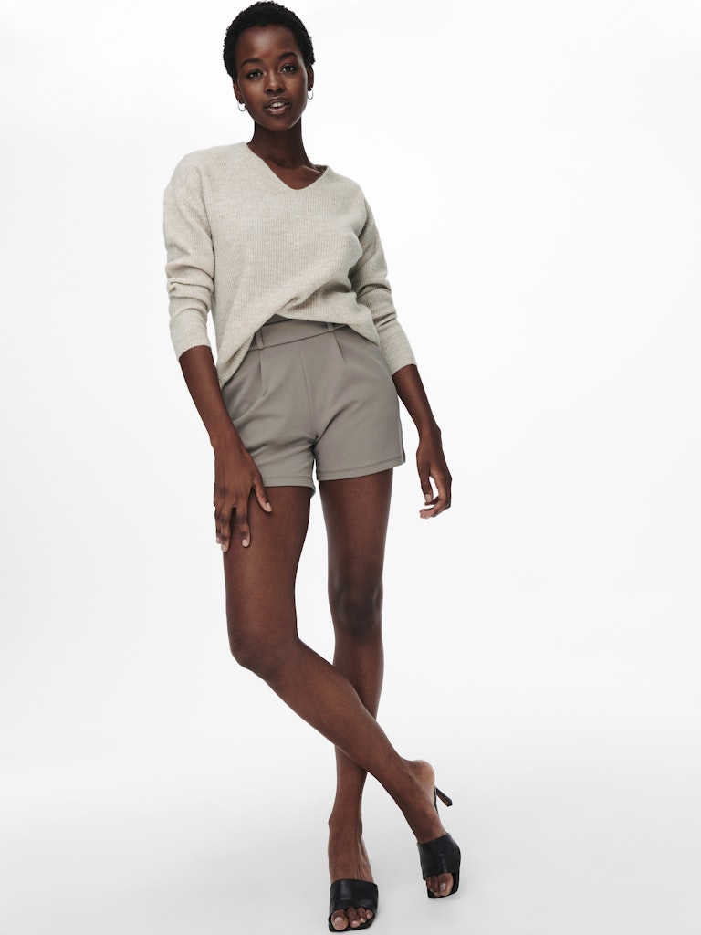 Only Damen Pullover Pumice Stone/Me