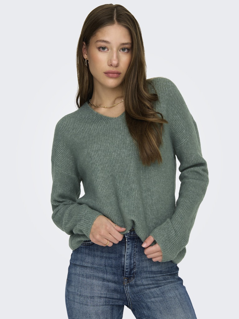 Only Damen Pullover Laurel Wreath/M
