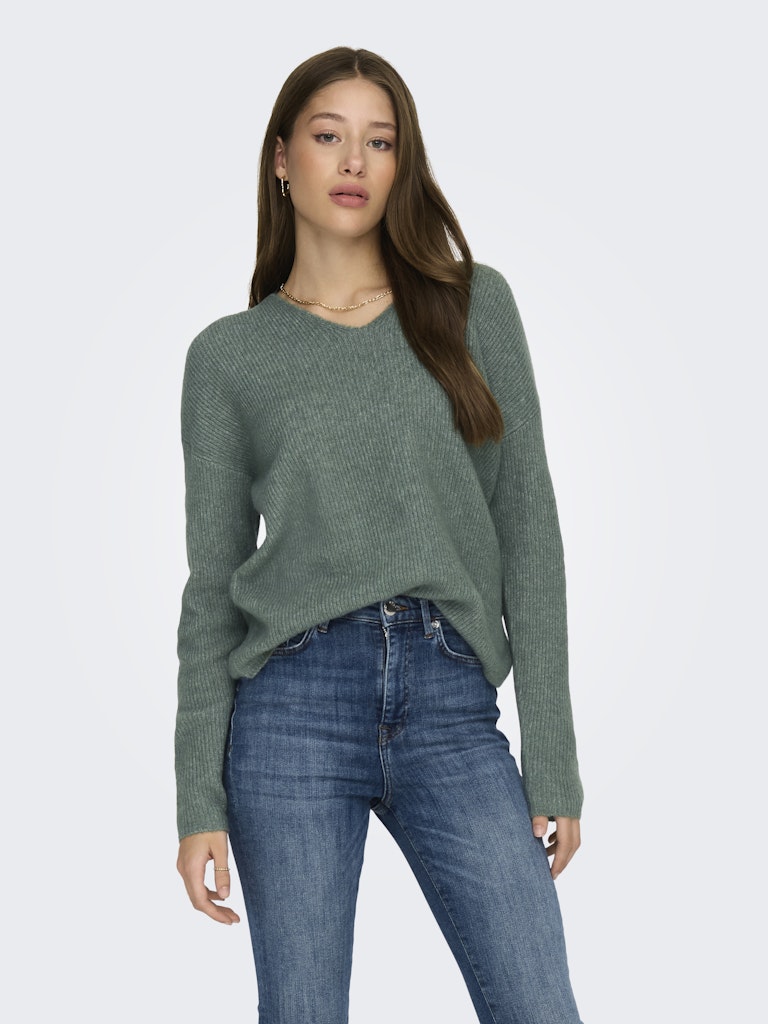 Only Damen Pullover Laurel Wreath/M