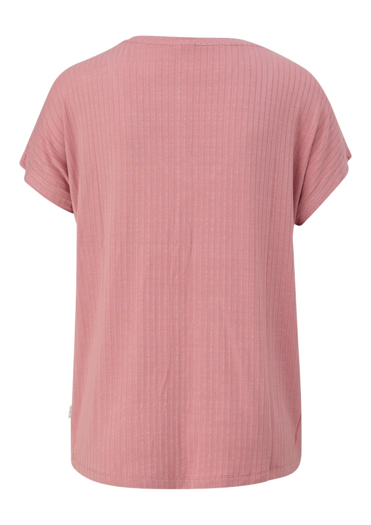 QS by S.Oliver Damen T-Shirts Lilac/Pink