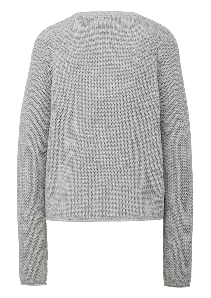 QS by S.Oliver Damen Pullover Grey/Black