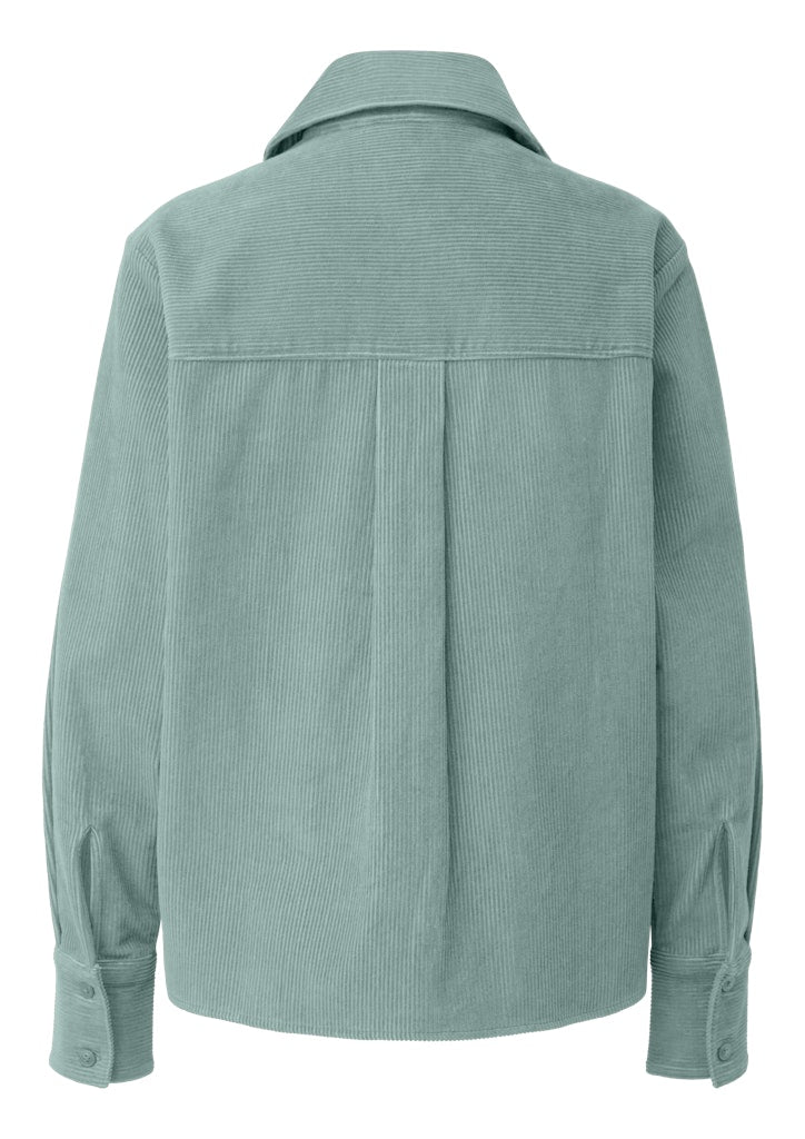 QS by S.Oliver Damen Blusen Blue Green