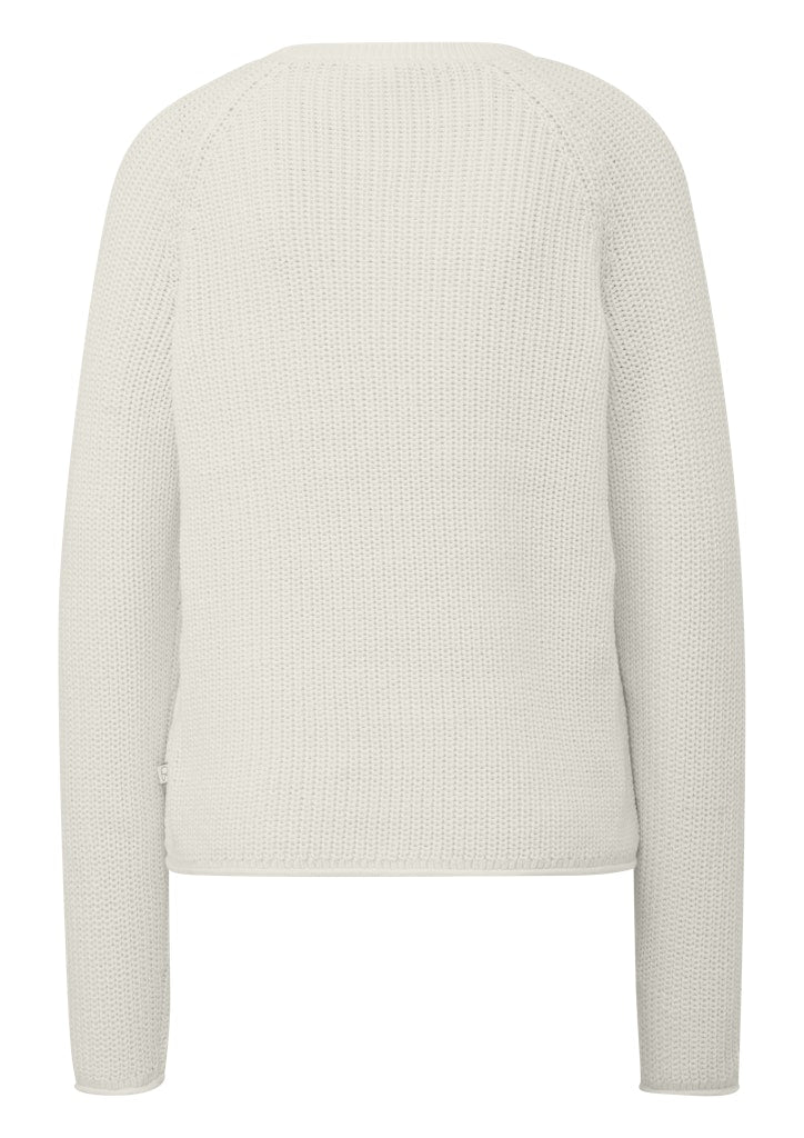 QS by S.Oliver Damen Pullover White