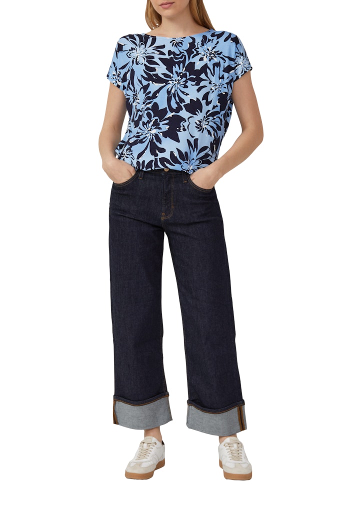 S. Oliver red Damen T-Shirts Blue