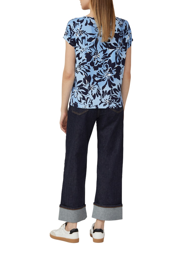 S. Oliver red Damen T-Shirts Blue