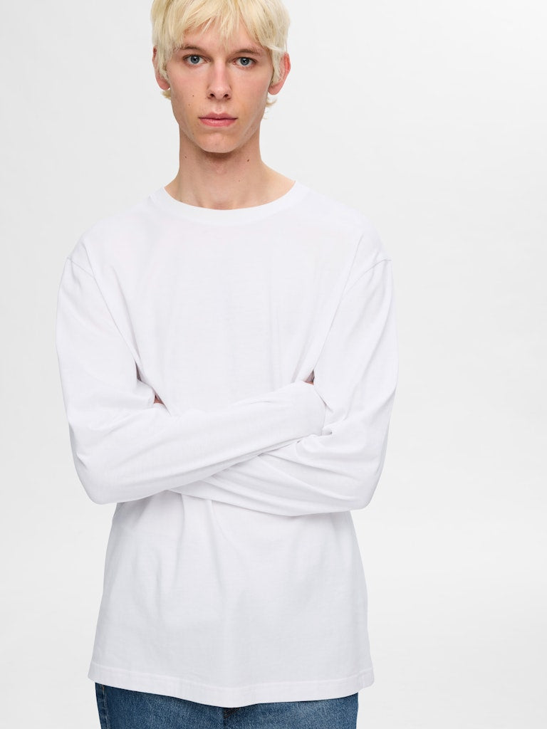 Selected homme Herren T-Shirts kurz  Bright W