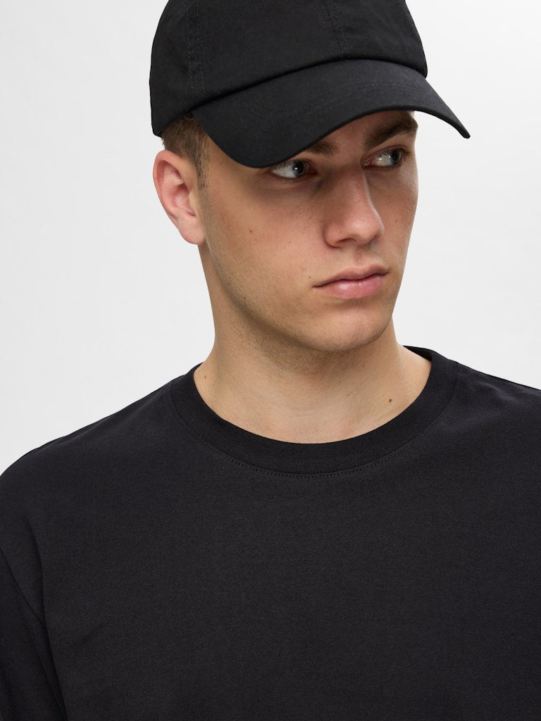 Selected homme Herren T-Shirts kurz  Black