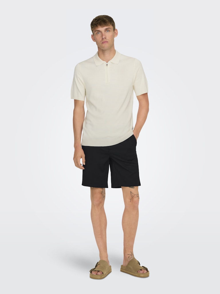 Only & Sons Herren Shorts Black
