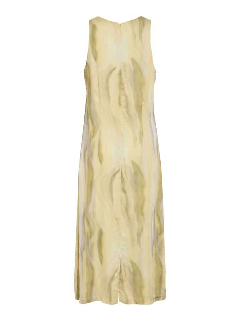 Vila Damen Kleider Pale Banana/Ban
