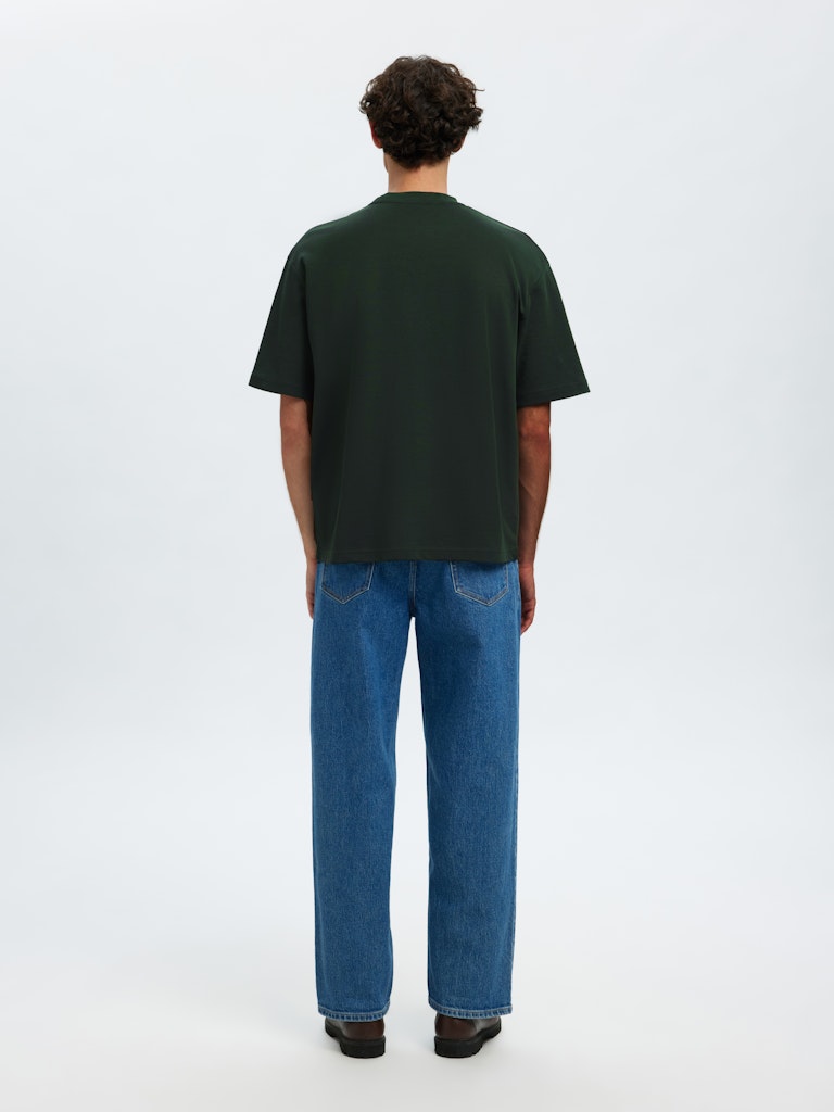 Selected homme Herren T-Shirts kurz Deep For