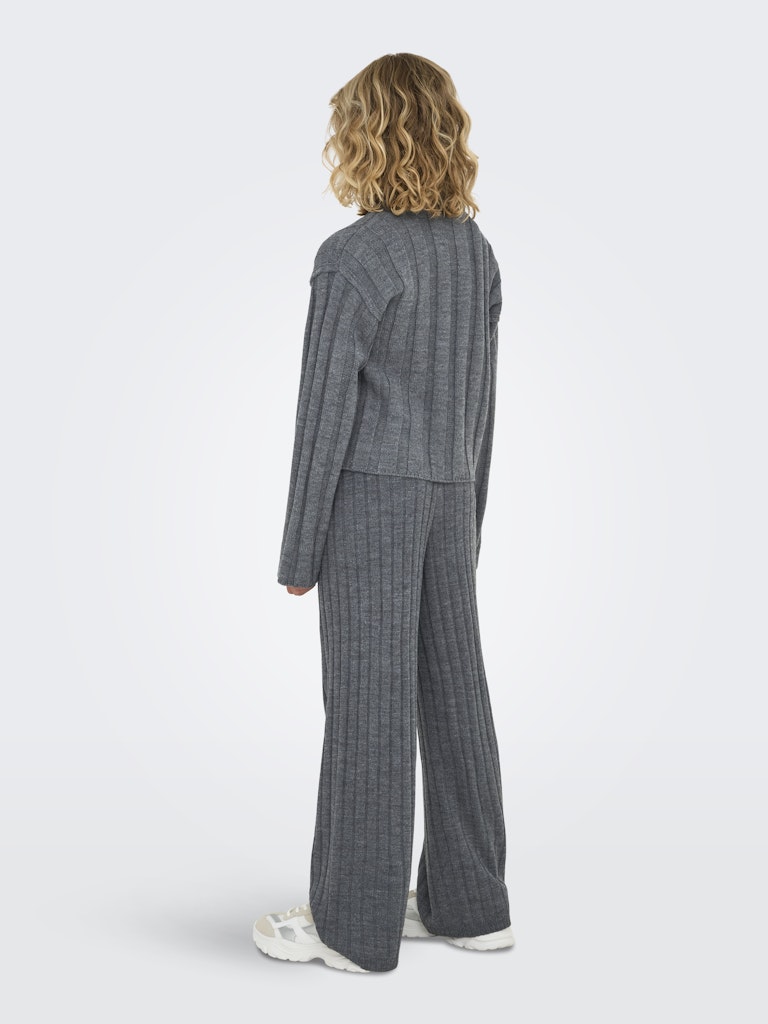 Only Mädchen Pullover & Strickjacken Dark Grey Melan