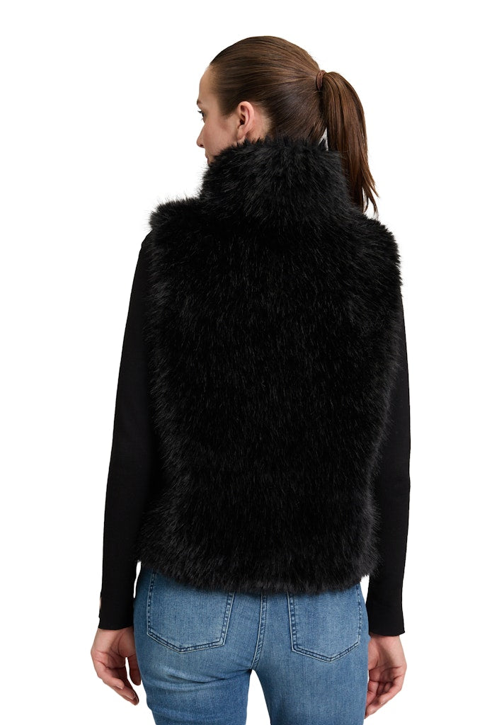 Amber & June Damen Outdoorwesten Jet Black