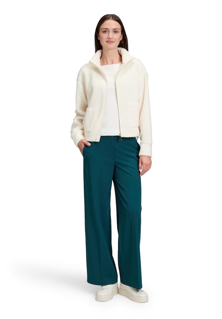 Betty & Co Damen Sweatjacken Offwhite