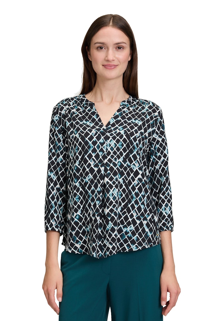 Betty & Co Damen Blusen Mint/Black