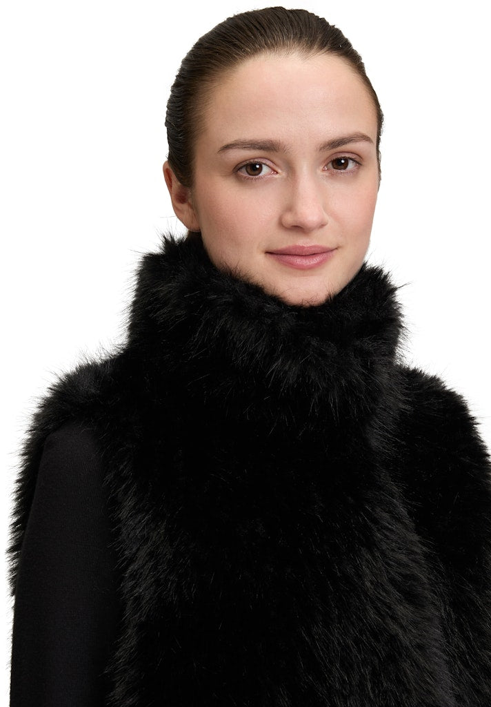 Amber & June Damen Outdoorwesten Jet Black