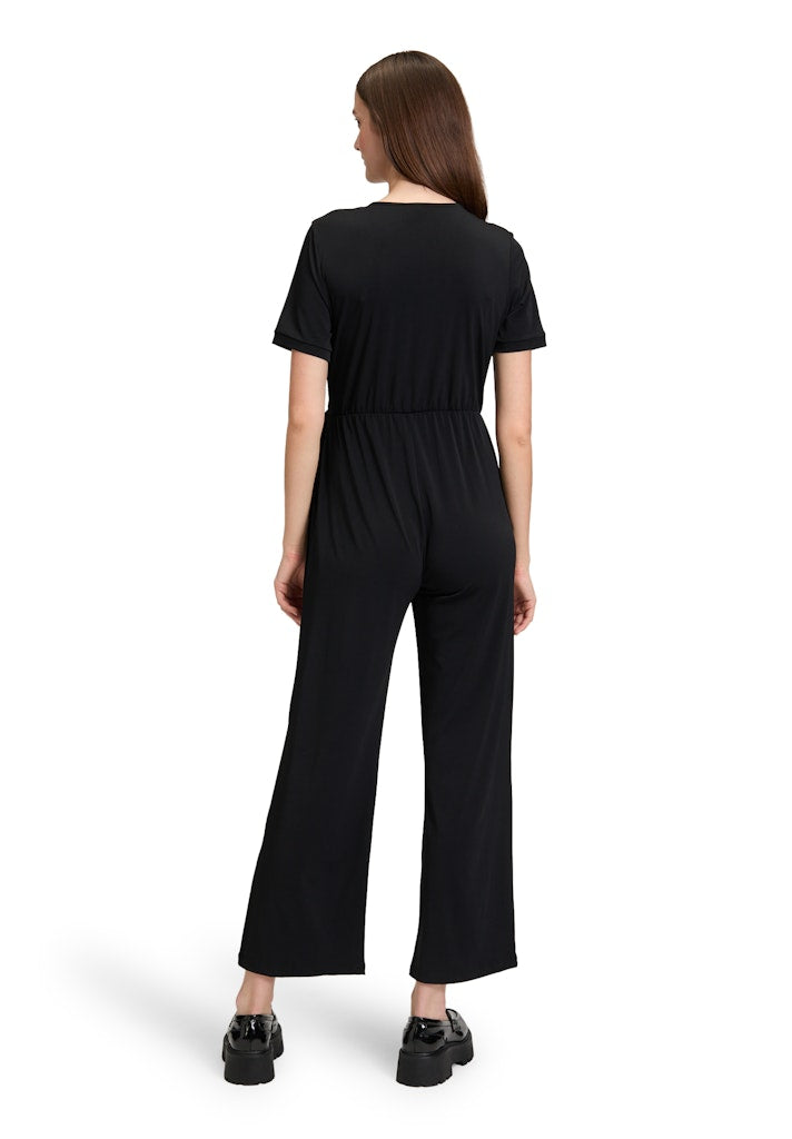 Cartoon Damen Kleider Black