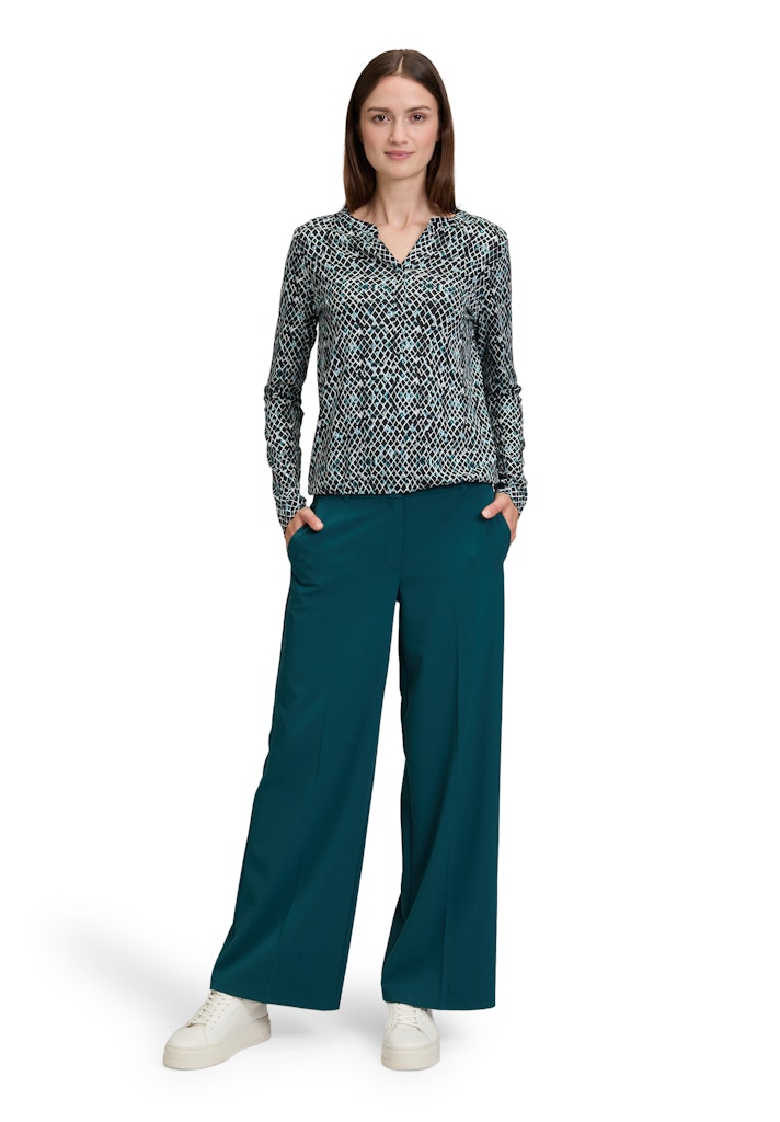 Betty & Co Damen T-Shirts Mint/Black