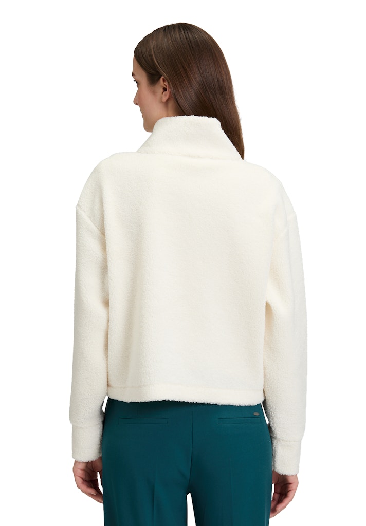 Betty & Co Damen Sweatjacken Offwhite