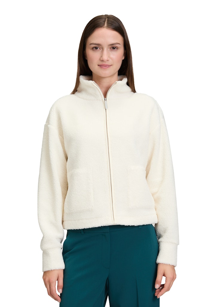Betty & Co Damen Sweatjacken Offwhite