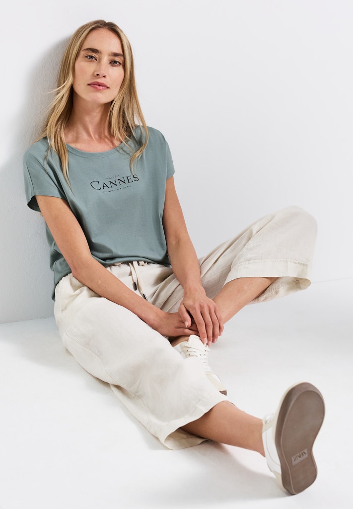 Street One Damen T-Shirts Arona Blu