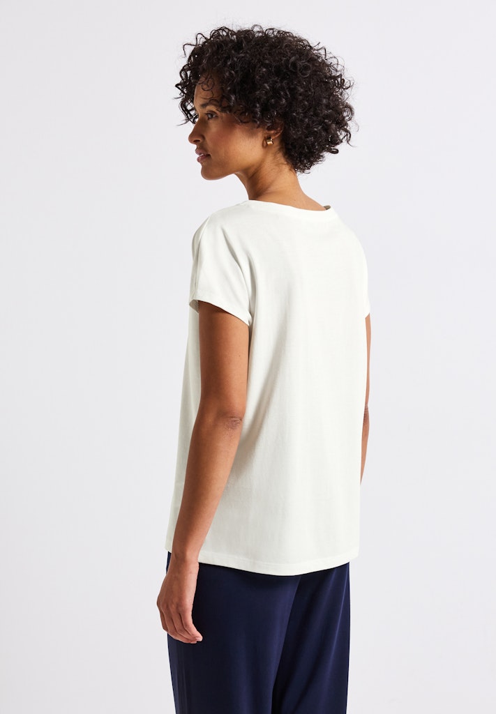 Street One Damen T-Shirts Off White