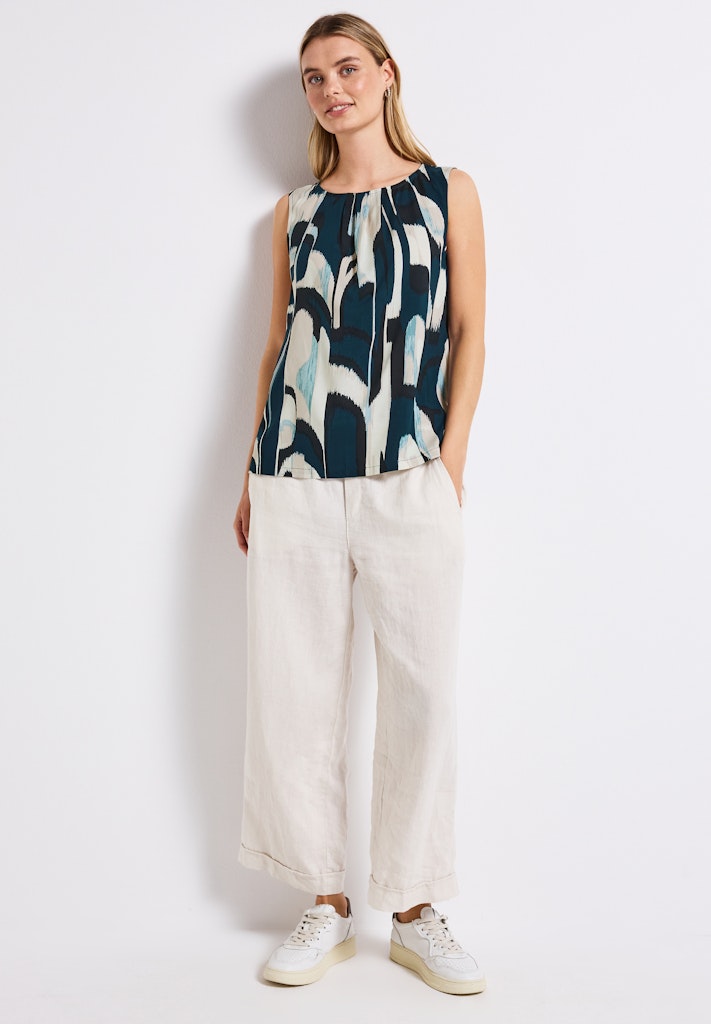 Street One Damen Blusen Tide Blue