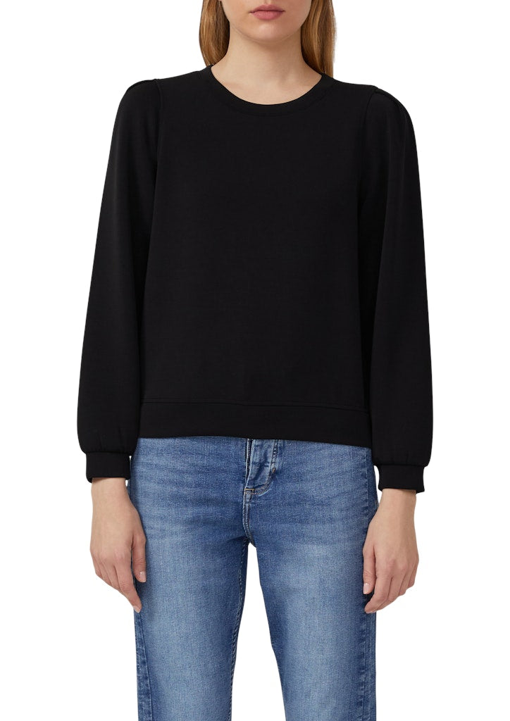 S. Oliver red Damen Sweatshirts Grey/Black