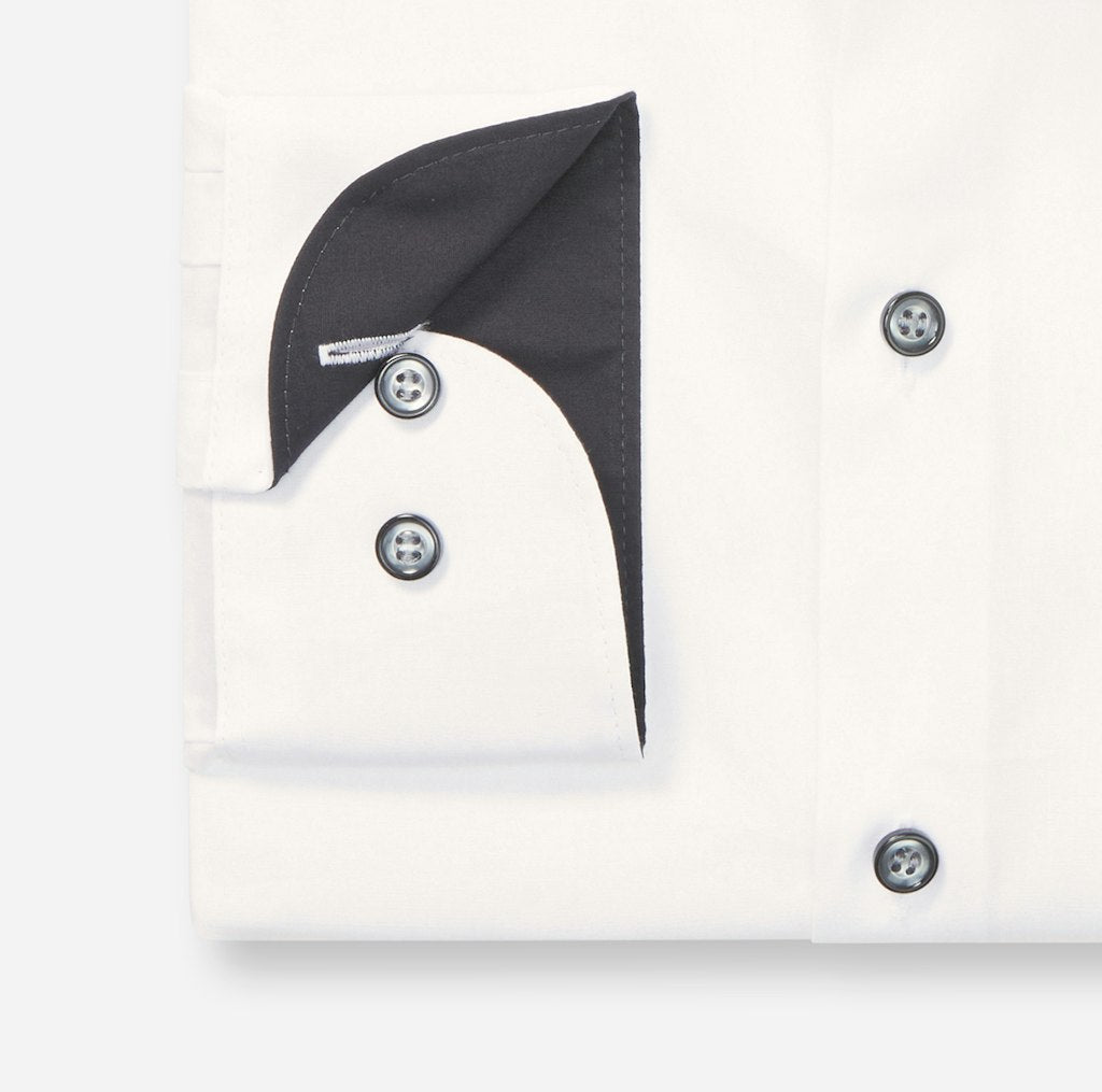 Olymp Herren Hemden lang Anthrazit