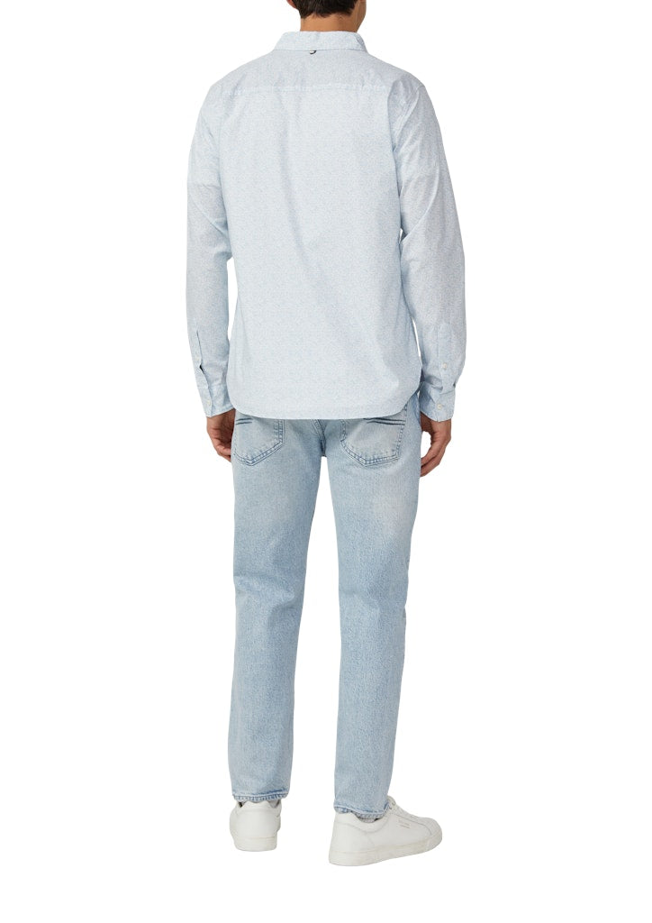 S. Oliver red Herren Hemden lang Blue