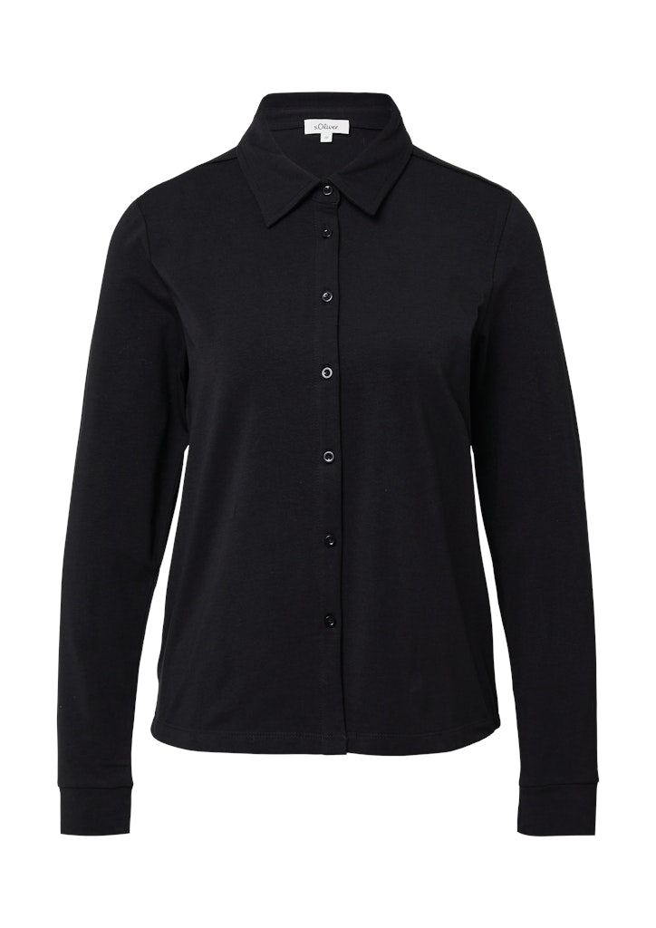 S. Oliver red Damen T-Shirts Grey/Black