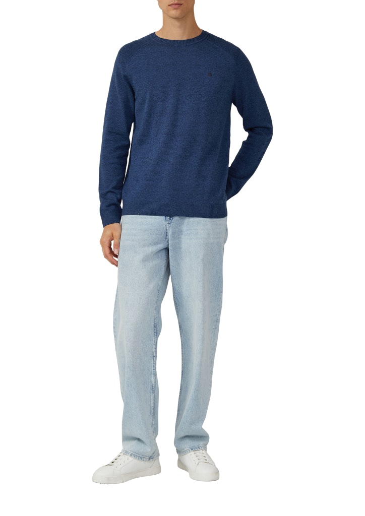 S. Oliver red Herren Pullover Blue