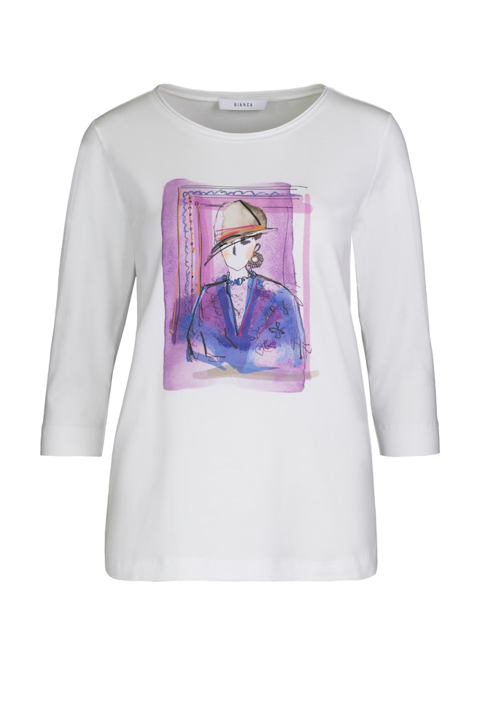 Bianca Damen T-Shirts Ivory