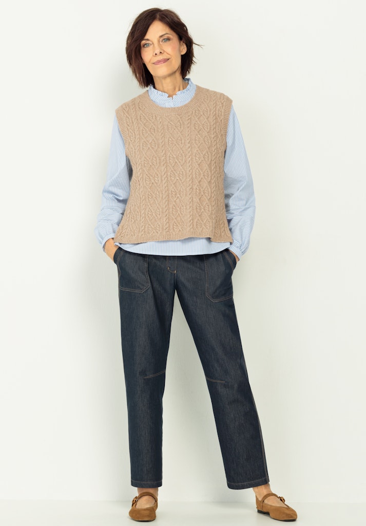 Bianca Damen Blusen Blue Mix