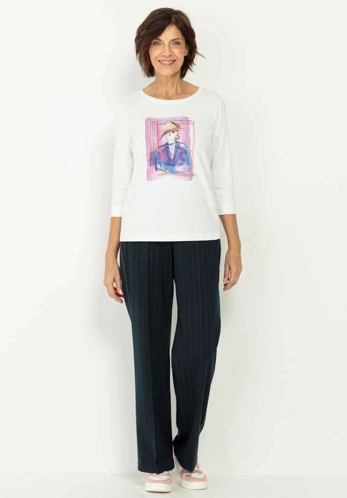 Bianca Damen T-Shirts Ivory