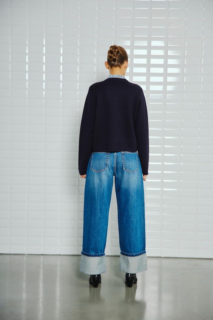 Withblack Damen Hosen Horizon Blue De